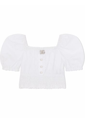 Dolce & Gabbana Kids Blusa - Bianco