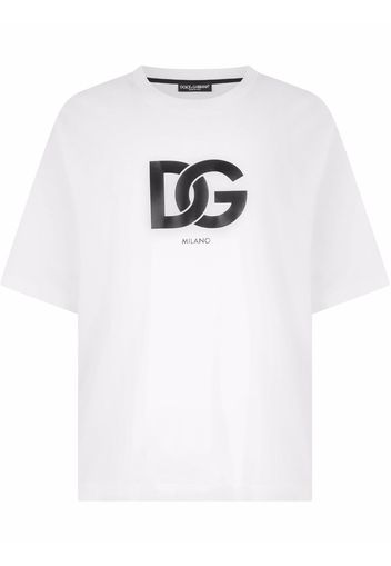 Dolce & Gabbana logo-print T-shirt - Bianco