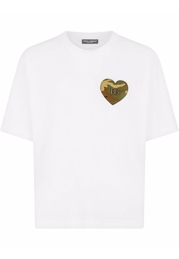 Dolce & Gabbana T-shirt con stampa camouflage - Bianco