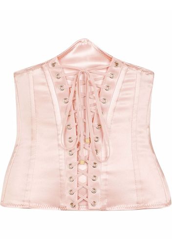 Dolce & Gabbana lace-up corset - Rosa