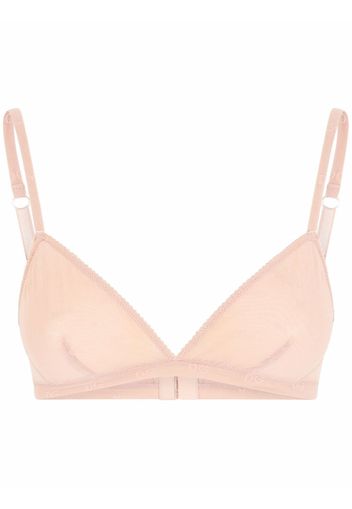 Dolce & Gabbana Reggiseno a triangolo jacquard - Rosa