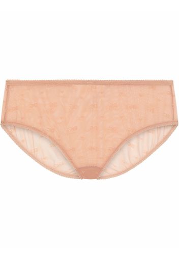 Dolce & Gabbana Slip con motivo jacquard - Rosa