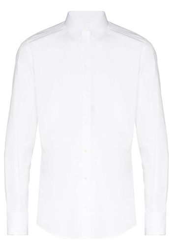 Dolce & Gabbana long-sleeve cotton shirt - Bianco