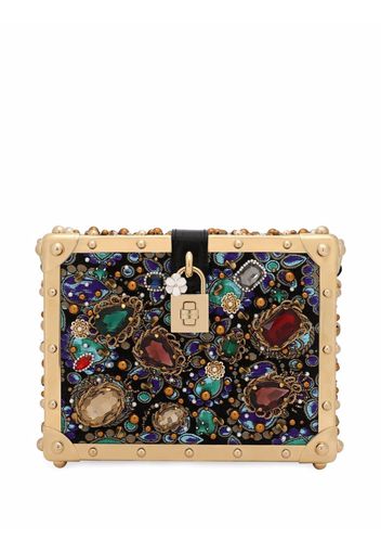 Dolce & Gabbana Borsa Dolce box con decorazione - Nero