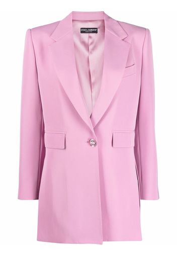 Dolce & Gabbana single-breasted blazer - Rosa