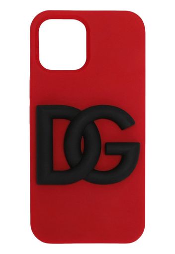 Dolce & Gabbana Cover DG per iPhone 13 Pro Max - Rosso