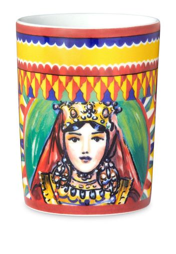 Dolce & Gabbana Tazza con stampa - Giallo