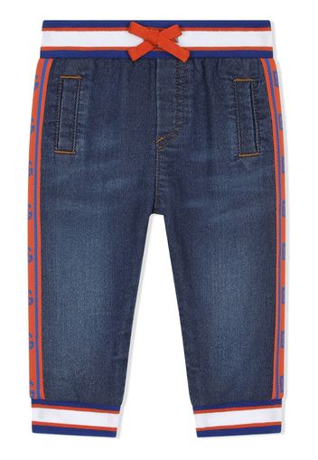 Dolce & Gabbana Kids Jeans dritti - Blu