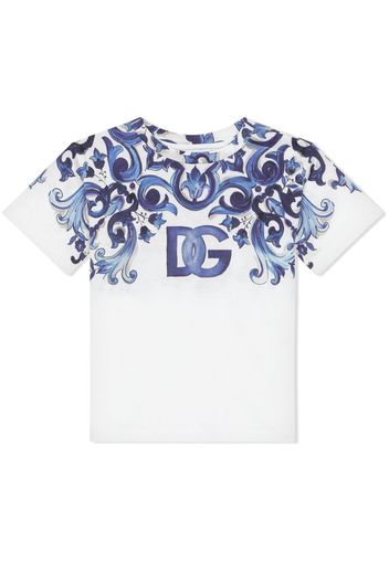 Dolce & Gabbana Kids short sleeve T-shirt - Bianco