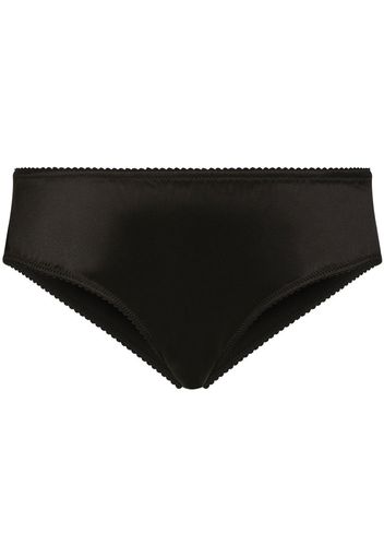 Dolce & Gabbana Slip a vita media - Nero