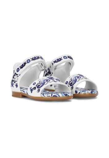 Dolce & Gabbana Kids open toe sandals - Bianco