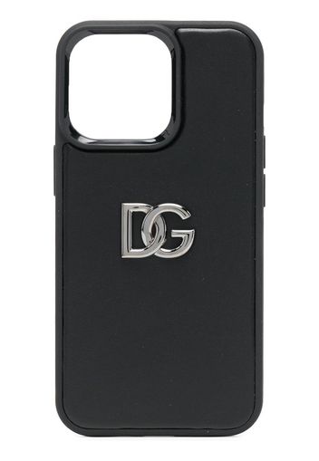 Dolce & Gabbana logo iPhone 13 Pro case - Nero