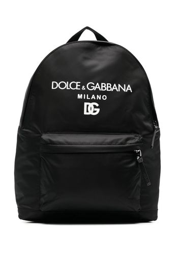 Dolce & Gabbana Kids Zaino con stampa - Nero