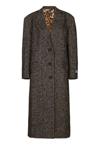 Dolce & Gabbana Cappotto monopetto - Nero