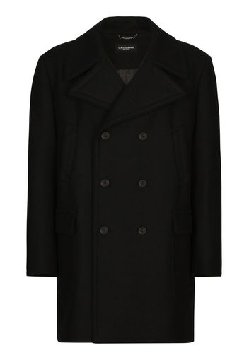 Dolce & Gabbana Cappotto doppiopetto - Nero