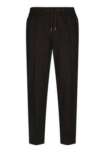 Dolce & Gabbana drawstring waist trousers - Nero