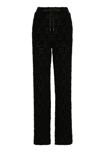 Dolce & Gabbana Pantaloni a gamba ampia - Nero