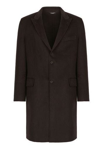 Dolce & Gabbana Cappotto monopetto - Marrone