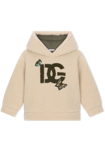 Dolce & Gabbana Kids Felpa con cappuccio - Toni neutri