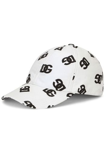 Dolce & Gabbana logo-print baseball cap - Bianco