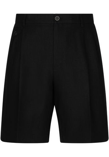 Dolce & Gabbana straight-leg tailored shorts - Nero