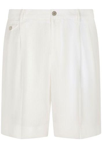 Dolce & Gabbana Bermuda sartoriali dritti - Bianco