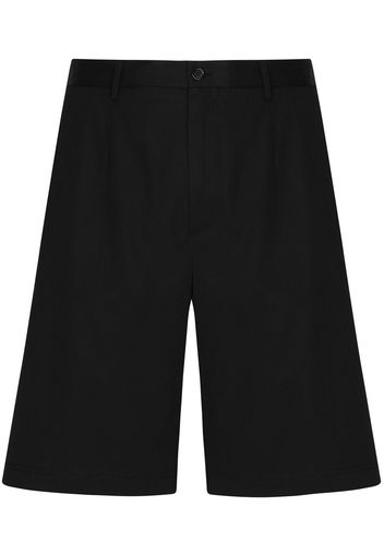 Dolce & Gabbana logo-plaque chino shorts - Nero