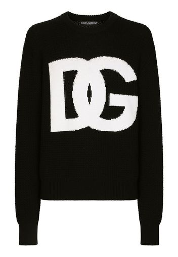 Dolce & Gabbana Maglione con logo - Nero