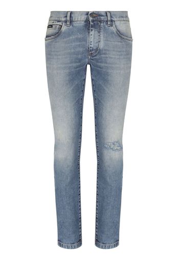 Dolce & Gabbana slim-fit straight jeans - Blu