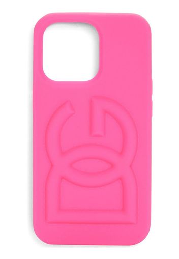 Dolce & Gabbana 3D-logo Iphone Pro Max case - Rosa