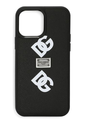 Dolce & Gabbana logo-print Iphone 13 Pro Max case - Nero