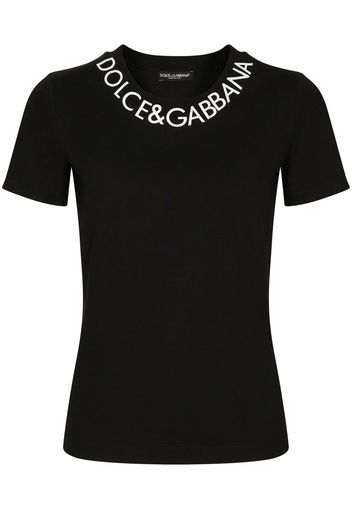 Dolce & Gabbana T-shirt con stampa - Nero