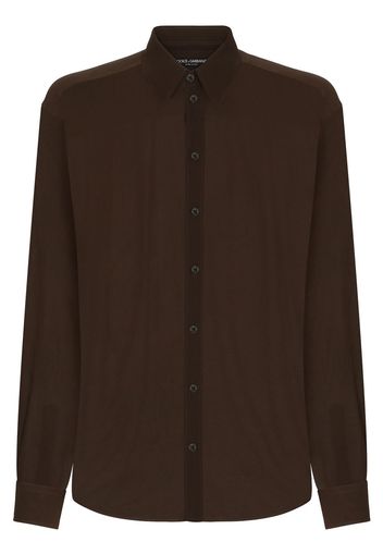 Dolce & Gabbana Camicia a maniche lunghe - Marrone