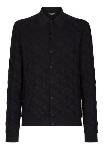 Dolce & Gabbana Cardigan con logo - Nero