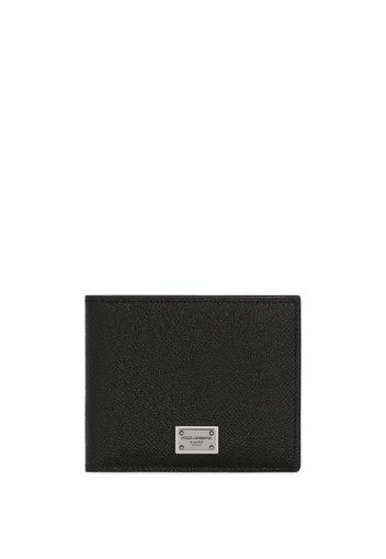 Dolce & Gabbana bi-fold leather wallet - Nero