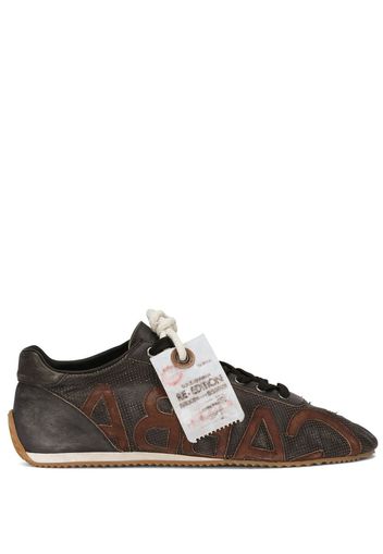 Dolce & Gabbana all-over logo-print sneakers - Marrone