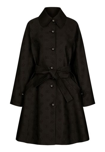 Dolce & Gabbana Trench con cintura - Nero