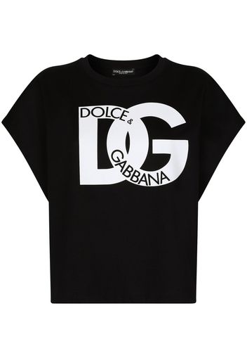 Dolce & Gabbana T-shirt con stampa - Nero