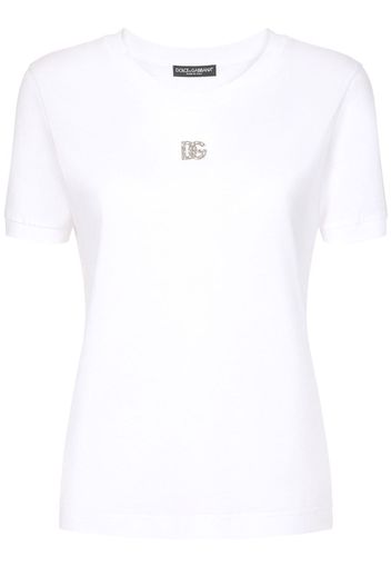 Dolce & Gabbana T-shirt con logo - Bianco