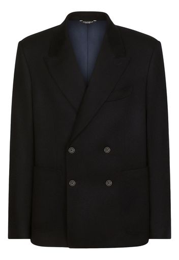 Dolce & Gabbana Blazer doppiopetto - Nero