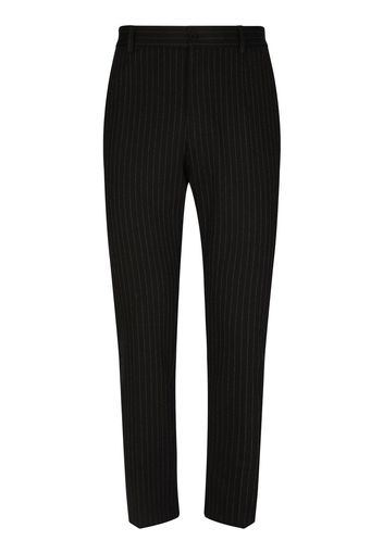 Dolce & Gabbana Pantaloni sartoriali con stampa - Nero