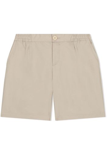 Dolce & Gabbana Kids Shorts con ricamo - Toni neutri