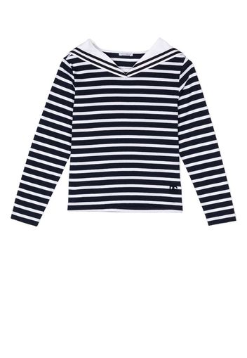 Dolce & Gabbana Kids Top a righe - Blu