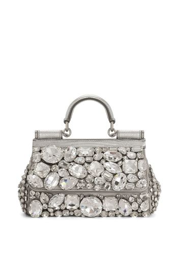 Dolce & Gabbana Borsa a spalla Sicily KIM DOLCE & GABBANA - Argento