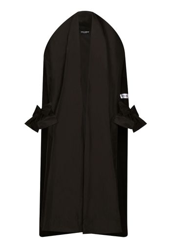 Dolce & Gabbana x Kim Kardashian long coat - Nero