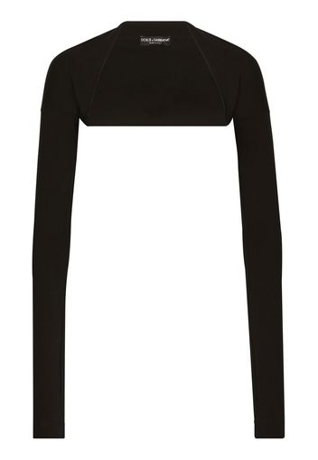 Dolce & Gabbana Bolero elasticizzato - Nero