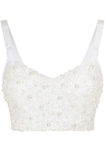 Dolce & Gabbana Top crop KIM DOLCE&GABBANA - Bianco