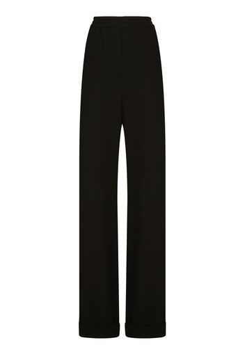 Dolce & Gabbana Pantaloni con vita elasticizzata - Nero