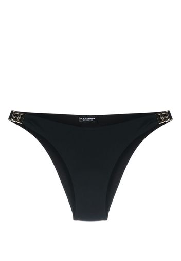 Dolce & Gabbana logo-detail bikini bottoms - Nero