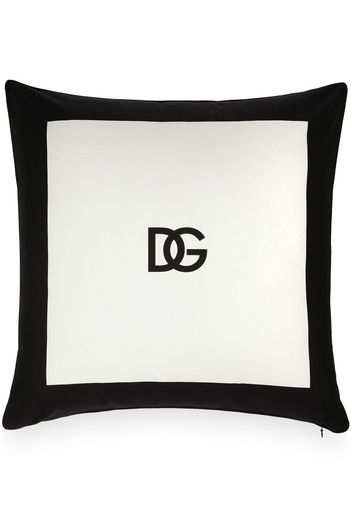 Dolce & Gabbana logo-print cushion - Nero